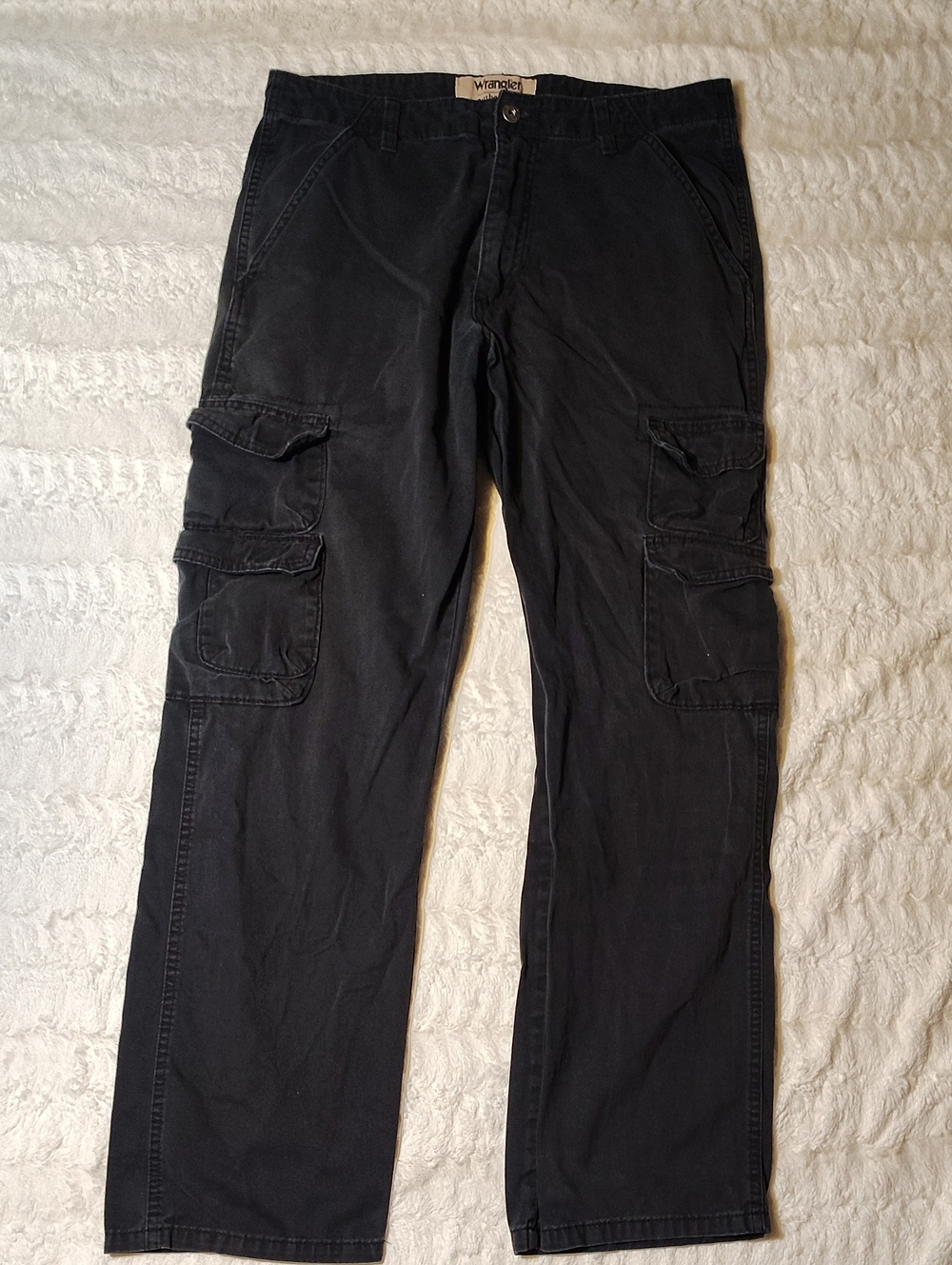 Wrangler Men's Black Cargo Pants